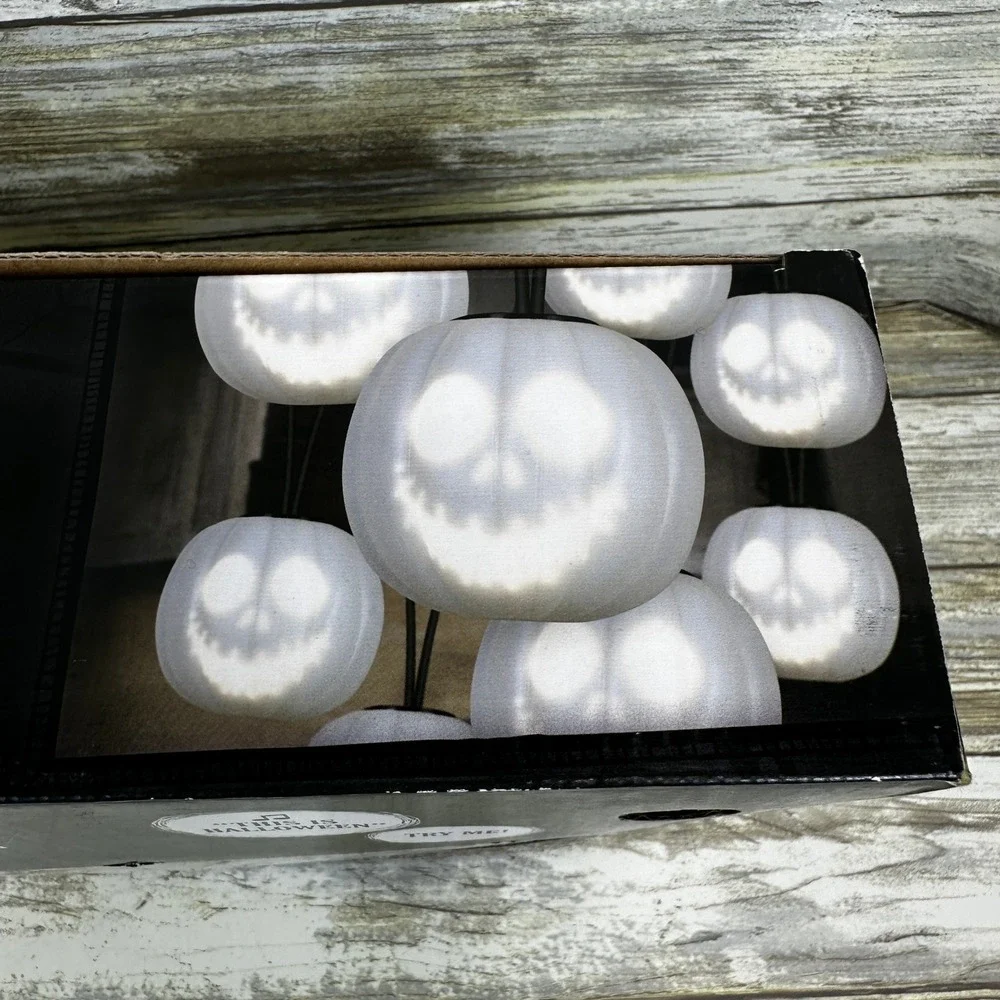 Nightmare Before Christmas Jack Skellington Projection Musical Lights Disney